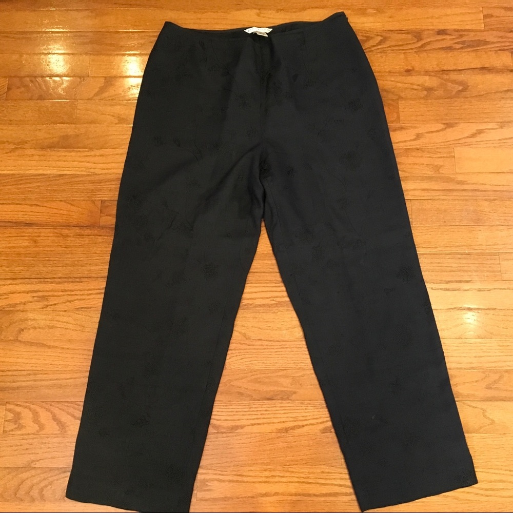 Black Embroidery Silk Peter Martin Size 14